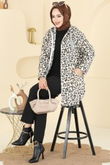 E.R.K. - Overcoat 2062ERK1158-MS Pattern2 Leopard&Vision