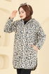 Overcoat 2062ERK1158-MS Pattern2 Leopard&Vision - Thumbnail