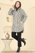 Overcoat 2062ERK1158-MS Pattern2 Leopard&Vision - Thumbnail