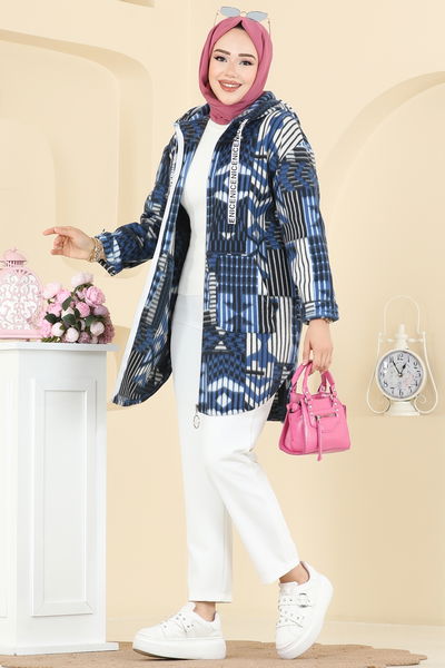 E.R.K. - كاب نمر4 أزرق غامق 2062ERK1158-MS - 415574