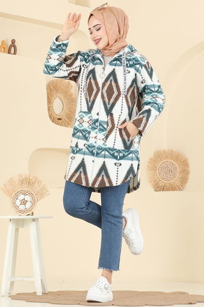 E.R.K. - كاب نمط 5 |أخضر باهت 2062ERK1158-MS - 415587