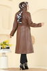 Overcoat 21179MPR1163-MS Tan - Thumbnail