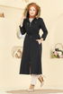 Overcoat 24026UKB139-MS Black - Thumbnail