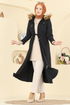Overcoat 24026UKB139-MS Black - Thumbnail