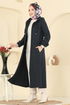Overcoat 24084UKBK1160-MS Black - Thumbnail
