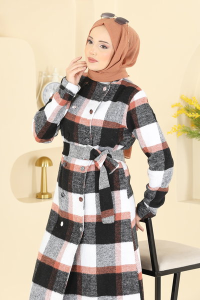 U.K.B.K. - Overcoat 24087UKBK1160-MS Black - 426700