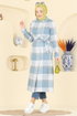 Overcoat 24087UKBK1160-MS Blue - Thumbnail