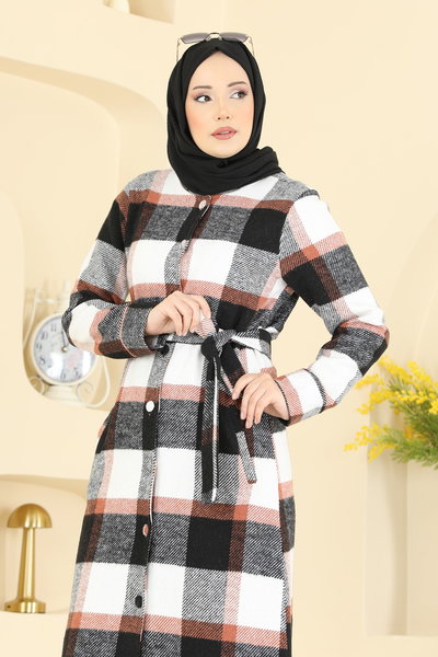 U.K.B.K. - Overcoat 24088UKBK1160-MS Black - 428917