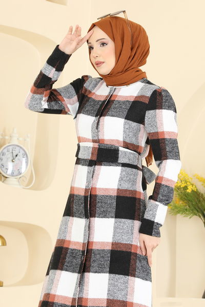 U.K.B.K. - Overcoat 24089UKBK1160-MS Black - 426741