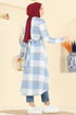 Overcoat 24089UKBK1160-MS Blue - Thumbnail