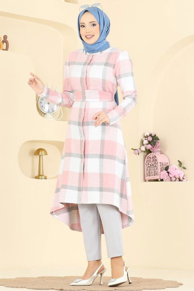 U.K.B.K. - Overcoat 24089UKBK1160-MS Powder