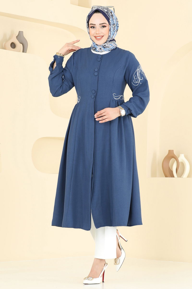 Overcoat 2645SL432-MS Indigo