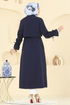 Overcoat 2740SL432-MS Navy Blue - Thumbnail