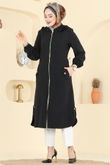 D.F.L. - Overcoat 3028DFL152-MS Black