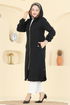 Overcoat 3028DFL152-MS Black - Thumbnail