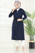 Overcoat 3044KTR750-MS Navy Blue - Thumbnail