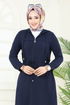Overcoat 3044KTR750-MS Navy Blue - Thumbnail