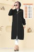 Overcoat 3046KTR750-MS Black - Thumbnail