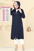 Overcoat 3046KTR750-MS Navy Blue - Thumbnail
