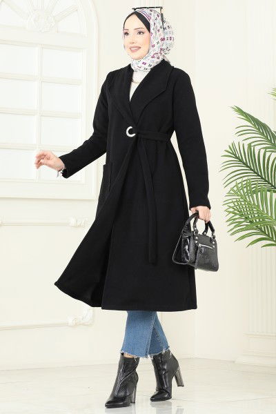 K.T.R. - Overcoat 3073KTR750-MS Black