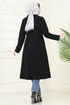 Overcoat 3073KTR750-MS Black - Thumbnail