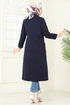 Overcoat 3073KTR750-MS Navy Blue - Thumbnail