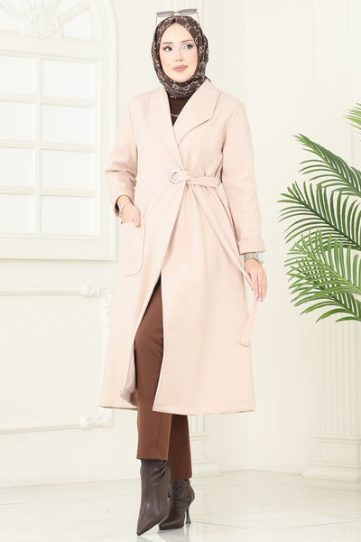 K.T.R. - Overcoat 3073KTR750-MS Stone - 417544