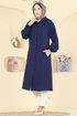 Overcoat 3082KTR750-MS Navy Blue - Thumbnail