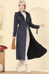 Overcoat 4277AL357-MS Navy Blue - Thumbnail
