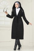 A.L. - Overcoat 4398AL357-MS Black