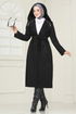 Overcoat 4398AL357-MS Black - Thumbnail