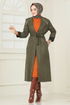 Overcoat 4398AL357-MS Khaki - Thumbnail
