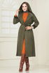 Overcoat 4398AL357-MS Khaki - Thumbnail
