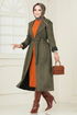 Overcoat 4398AL357-MS Khaki - Thumbnail