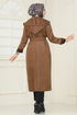 Overcoat 4398AL357-MS Tan - Thumbnail