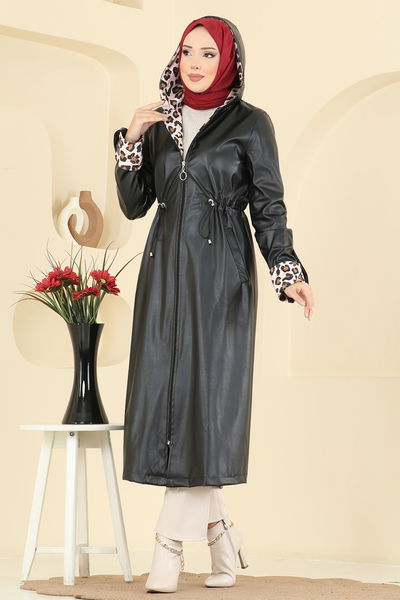 A.L. - Overcoat 4409AL357-MS Black - 412955