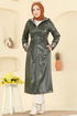 Overcoat 4409AL357-MS Khaki - Thumbnail