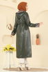 Overcoat 4409AL357-MS Khaki - Thumbnail