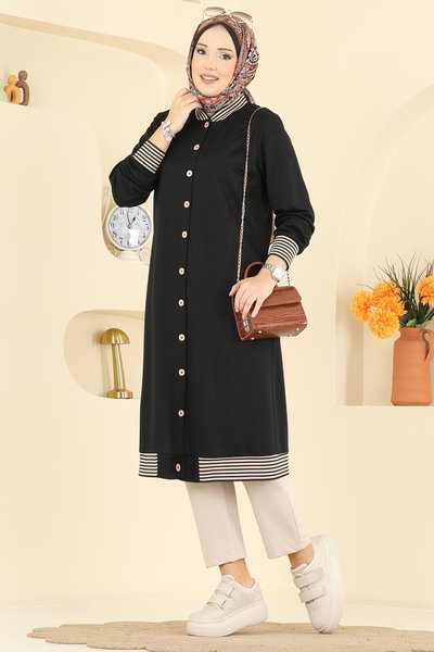 P.R.M. - Overcoat 4518PM271-MS Black - 426829