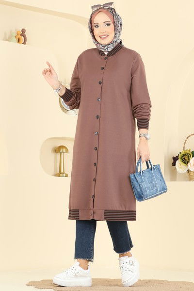 P.R.M. - Overcoat 4518PM271-MS Powder Vision