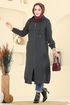 Overcoat 462DVL817-MS Anthracite - Thumbnail