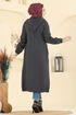 Overcoat 462DVL817-MS Anthracite - Thumbnail