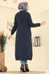 Overcoat 462DVL817-MS Navy Blue - Thumbnail