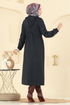 Overcoat 467DVL817-MS Anthracite - Thumbnail