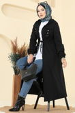 D.V.L. - Overcoat 467DVL817-MS Black