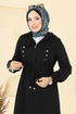 Overcoat 467DVL817-MS Black - Thumbnail