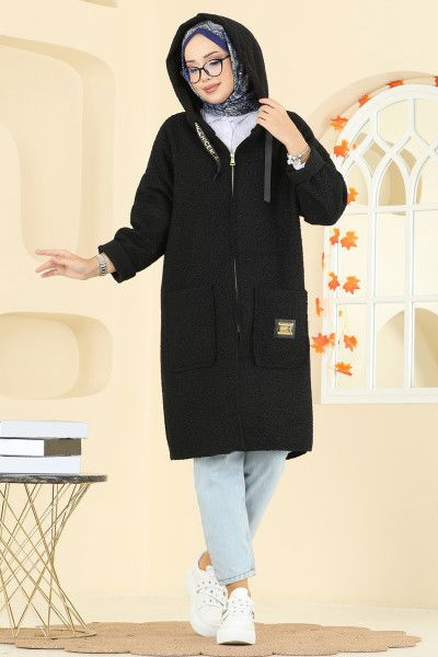 Z.N.K. - Overcoat 4739ZNK1009-MS Black