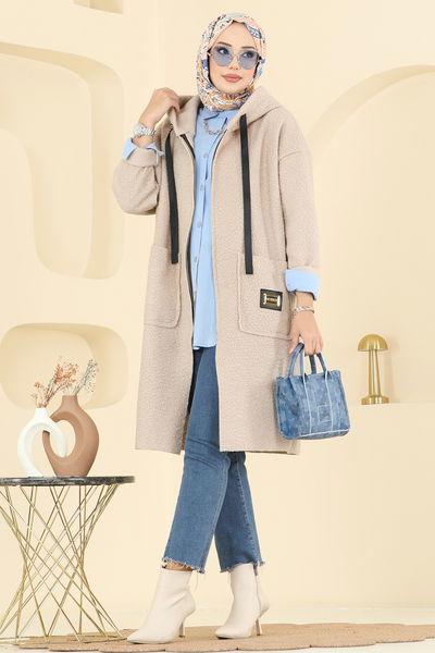 Z.N.K. - Overcoat 4739ZNK1009-MS Stone - 404129