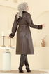 Overcoat 4806ORG1169-MS Brown - Thumbnail