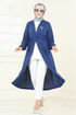 Overcoat 5097UZ662-MS Navy Blue - Thumbnail